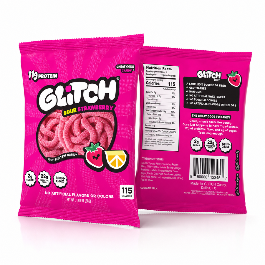 Classic Sour Strawberry Worms